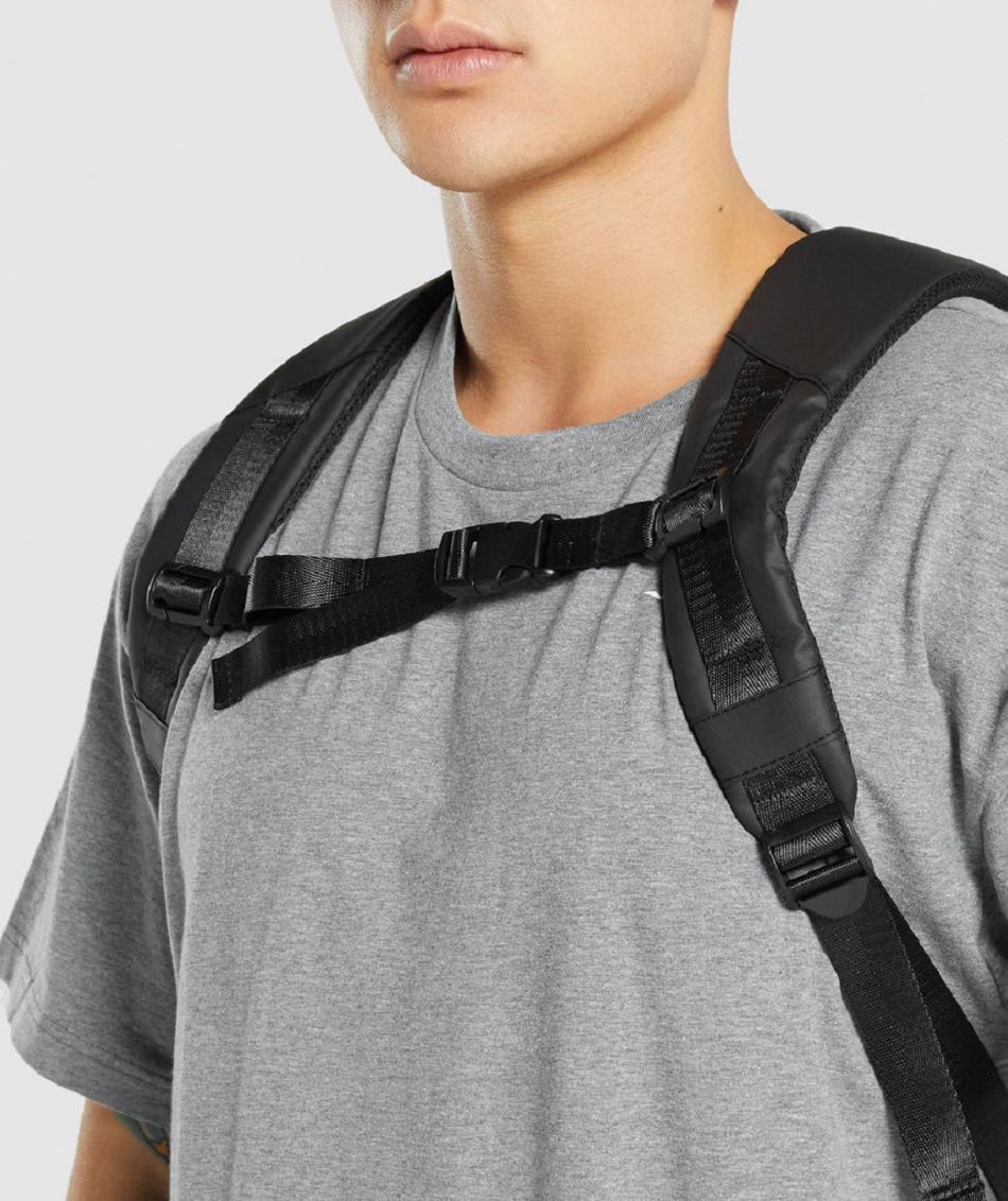 Gymshark X-Series Backpack 0.1 Ženske Torbe Crne | HR 4280RVD